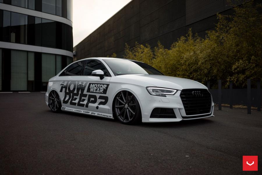  Audi S3 Sedan on Vossen Wheels (VFS10) 2017 года  (фото 1 из 52)